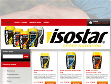 Tablet Screenshot of isostar.pl